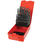 Forets a777 en coffret de 25 forets, hss au cobalt, dormer, queue cylindrique, srie courte, din338n, ...