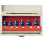 Coffret de 6 fraises  1 / 4 de rond