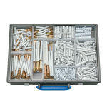 Coffret de 672 chevilles fendues et  clouer