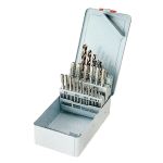 Coffrets de jeux de 3 tarauds courts  main hss et hss - v m3  m12 - iso r529 ou din 352, forets hss ...
