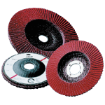 Disque  lamelles bomb grain cramique,  125 mm grain 80, cubitron 3m - 947d