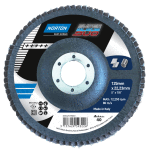 Disque à lamelles bombé grain zirconium, Ø 125 mm grain 40, sbduo Disque à lamelles bombé grain zirconium, Ø 125 mm grain 40, sbduo