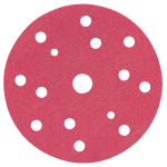 Disque papier auto - agrippants � 150 mm grain 500 grain oxyde d'aluminium hookit 3m - 310u