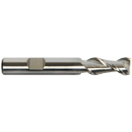Fraise 2 dents en hss - co8 pour aluminiums et non - ferreux, diamètre 12 mm Fraise 2 dents en hss - co8 pour aluminiums et non - ferreux, diamètre 12 mm