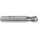 Fraises 2 dents, s�rie normale, queue cylindrique, coupe au centre, h�lice � 30�, carbure micrograin, ...