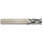 Fraise carbure monobloc  queue cylindrique, 4 dents ,  10 mm