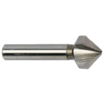 Fraise à chanfreiner diamètre 12, 4 mm, 3 dents à 90°, hss - e, queue à 3 méplats, din 335c Fraise à chanfreiner diamètre 12, 4 mm, 3 dents à 90°, hss - e, queue à 3 méplats, din 335c