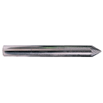 Fraise lime rotative carbure conique 60° Ø tête 3 mm, Ø queue 3 mm, taille simple Fraise lime rotative carbure conique 60° Ø tête 3 mm, Ø queue 3 mm, taille simple