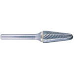 Fraise lime rotative carbure conique 8° - 14° bout arrondi, taille simple Ø 3 mm, queue Ø 3 mm Fraise lime rotative carbure conique 8° - 14° bout arrondi, taille simple Ø 3 mm, queue Ø 3 mm