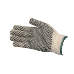 Gants coton  picots deux faces