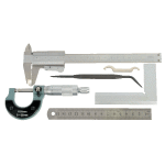 Jeu de 5 instruments de mesure