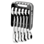 Jeu de 6 cls mixtes  cliquet courtes sur tui