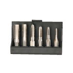 Jeu de 6 tarauds machine m3 � m10 � queue hexagonale 1 / 4