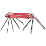 Jeu de 8 cls coudes mles torx sur monture