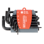 Jeu de 9 cl�s coud�es torx