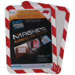 Lot de 2 pochettes magn�tiques a3 magneto solo rouge / blanc