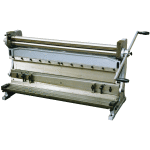 Machine plieuse manuelle combinée cisaille et rouleuse 760 mm Machine plieuse manuelle combinée cisaille et rouleuse 760 mm