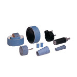 Manchon abrasif zirconium spirabande  30 mm, hauteur 30 mm, grain 80