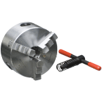 Mandrin de tour � 3 mors, corps acier et serrage concentrique, din 6350, � 200 mm