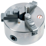 Mandrin de tour � 3 mors din 6350, corps fonte, serrage concentrique, � 315 mm