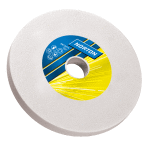 Meule blanche de touret pour finition 150 mm, paisseur 16 mm, alsage 32 mm pour afftage des outils ...