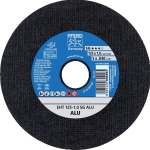 Meule de trononnage pour aluminium  125 mm, paisseur 1, 6 mm sg alu