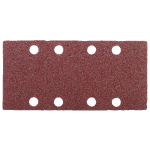 Patin abrasif rectangulaire perfor 14 trous 115 x 280 mm grain 60