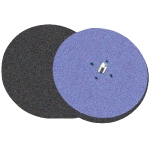 Plateau rigide auto - agrippant en mousse avec filetage 5 / 16 , � 150 mm