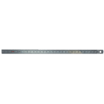 Rglet flexible acier inox 100 mm graduations en mm et 1 / 2 mm