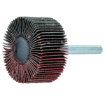 Roue � lamelles de toile � 30 mm, largeur 10 mm, � tige 6 mm, grain 120