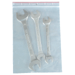 Sachets plastiques sans bandes blanches, 250 x 180 mm