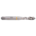 Taraud machine pour aluminium hss - ev � h�lice 40�, bague jaune, din 371, m10x1, 5