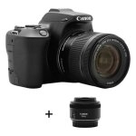 Appareil photo reflex canon eos 250d + 18 - 55mm is stm + 50mm f / 1. 8