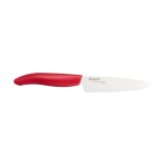 Couteau office gen cramique rouge 11 cm