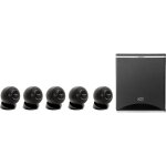 Cabasse pack eole 4 noir + santorin 25 m3 noir + denon avc - x3800h