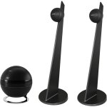 Cabasse pack io3 noir mat sur pied noir + the pearl sub noir mat