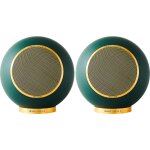 Elipson planet l performance 2. 0 vert fonc� dor� (lot de 2)