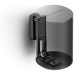 Flexson support mural pour sonos era 100 noir