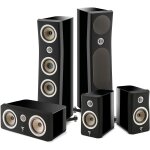 Focal pack kanta n3 noir laqu / noir mat