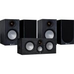 Marantz cinema 50 noir + monitor audio pack silver 50 7g black oak
