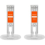 Mountson support mural blanc pour sonos one, one sl et play:1 (lot de 2)