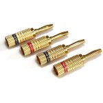 Norstone cable fiches banane (lot de 4)