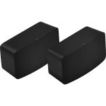 Sonos five noir mat (lot de 2)