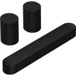 Sonos pack beam (gen 2) + 2x era 100 noir mat