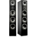 Svs prime pinnacle tower fr�ne noir (lot de 2)