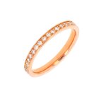 Alliance diamants 0. 35 carat or rose 2. 26g