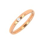 Alliance pomellato diamant 0. 03 carat or rose 3. 02g