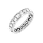 Alliance tour complet diamants 1. 20 carat or blanc 5. 25g