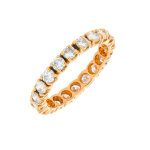 Alliance tour complet diamants 1. 20 carat or jaune 2. 41g