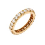 Alliance tour complet diamants 1. 44 carat or jaune 3. 27g